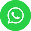 WhatsApp white logo in circle shape with green background